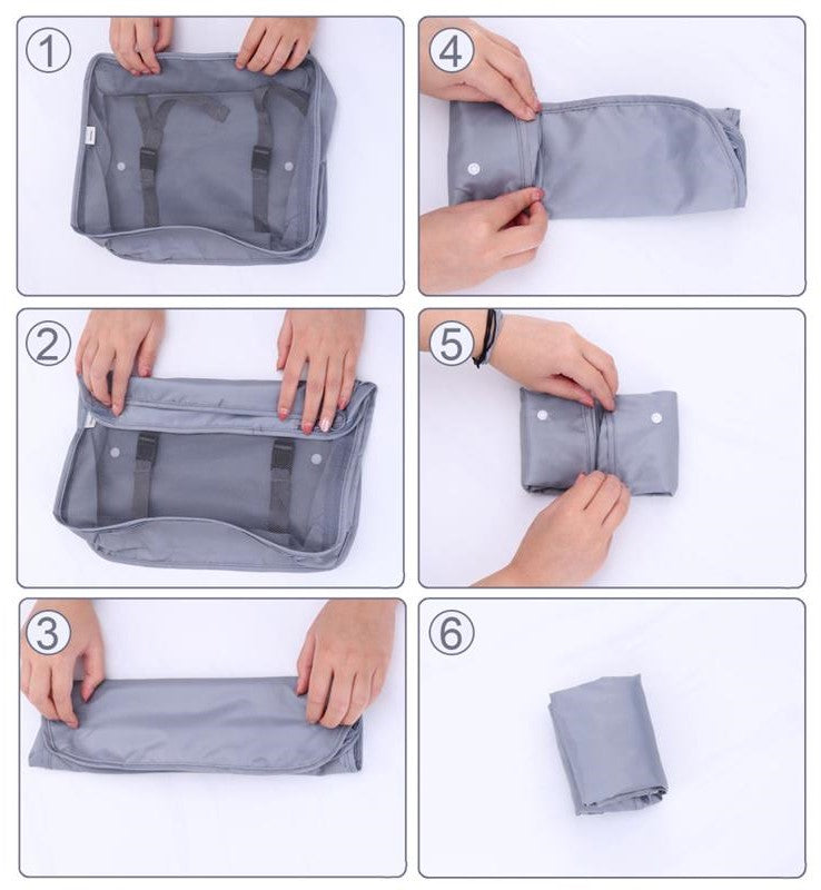 Clothing Organizer Kit for Suitcases